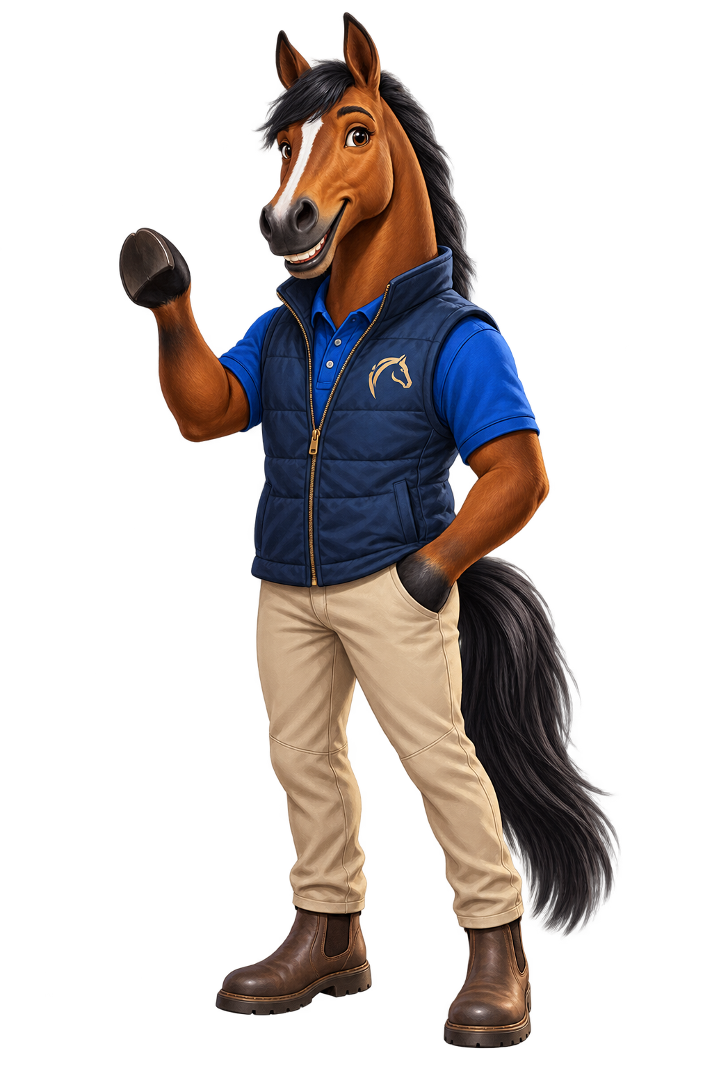 Nelson, the N P Nunn mascot